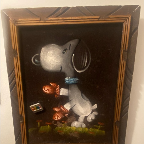 Classic Snoopy character-2 picture set (over 20 years old) - Picture 3 of 4